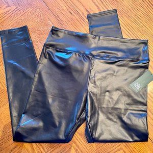 Womens Wild Fable High-Waisted Liquid Leggings | Large | Black